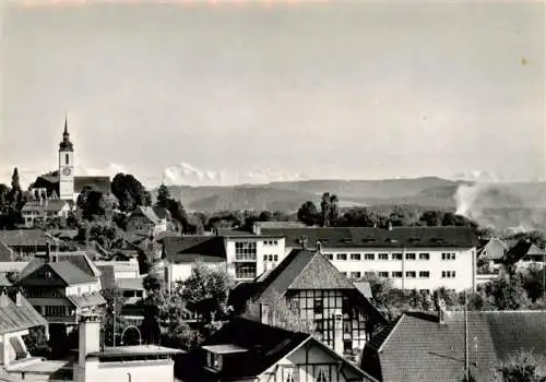 AK / Ansichtskarte  Kirchberg_BE Teilansicht mit Kirche