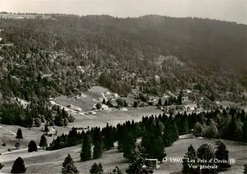 AK / Ansichtskarte  Les_Pres-d_Orvin_BE Vue générale aérienne