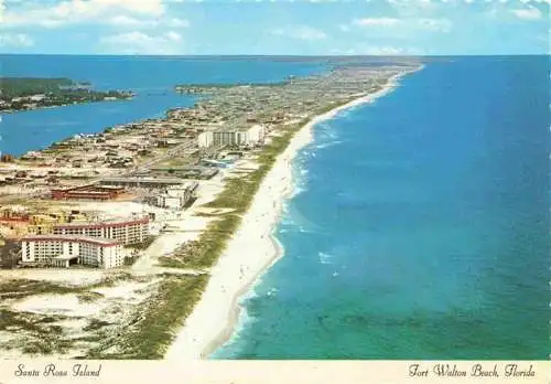 AK / Ansichtskarte  Santa_Rosa_California Fort Walton Beach Aerial view