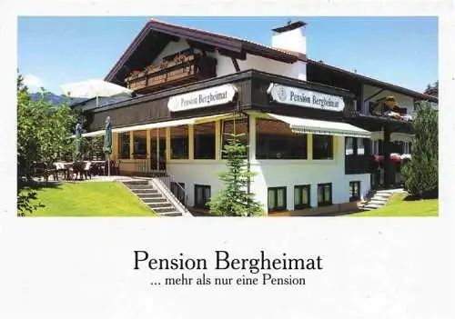 AK / Ansichtskarte  Fischen_Allgaeu Pension Bergheimat