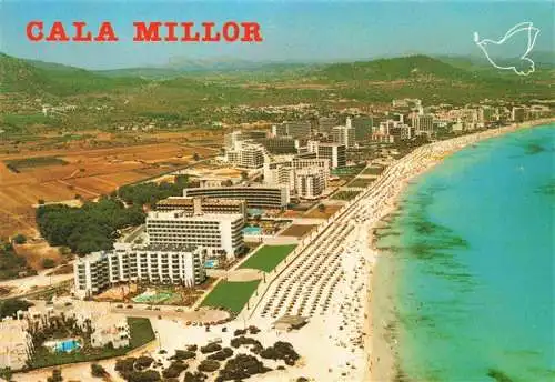 AK / Ansichtskarte  Cala_Millor_Mallorca Fliegeraufnahme