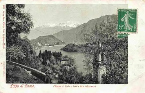 AK / Ansichtskarte 73971079 Lago_di_Como Chiesa di Sala e San Giovanni