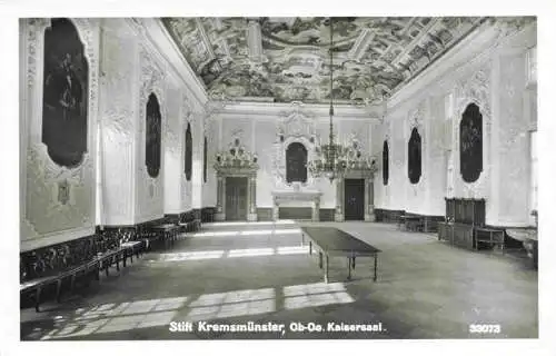 AK / Ansichtskarte  Kremsmuenster_Oberoesterreich_AT Stift Kremsmuenster Kaisersaal