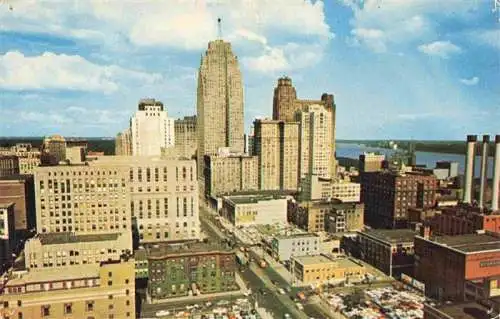 AK / Ansichtskarte  Detroit_Michigan Fort Shelby Hotel The New Federal Building