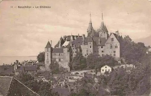 AK / Ansichtskarte  Neuchatel_NE Le Chateau
