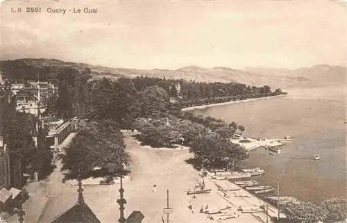 AK / Ansichtskarte  Ouchy_LAUSANNE_VD Le_Quai