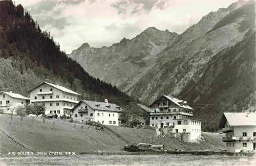 AK / Ansichtskarte  Soelden__oetztal_AT Teilansicht oetztaler Alpen