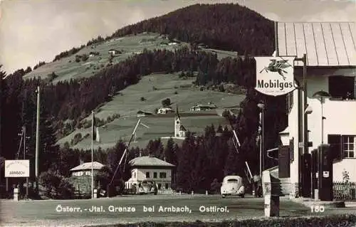 AK / Ansichtskarte  Arnbach_Sillian_Osttirol_AT oesterreichisch-Italienische Grenze Schild British Zone Austria