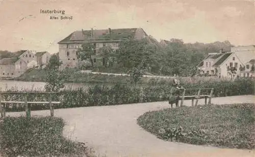 AK / Ansichtskarte  INSTERBURG_Tschernjachowsk_Kaliningrad_RU Altes Schloss Feldpost