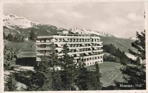 AK / Ansichtskarte  Montana_Crans-Montana_VS Hotel Alpen
