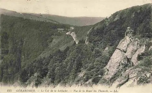AK / Ansichtskarte  Col_de_la_Schlucht_Gerardmer_88_Vosges Vue de la Route du Thaneck