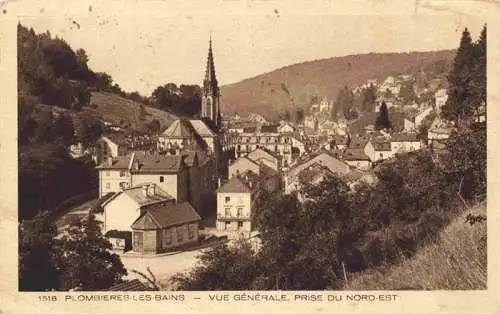 AK / Ansichtskarte  Plombieres-les-Bains_88_Vosges Vue generale prise du Nord-Est