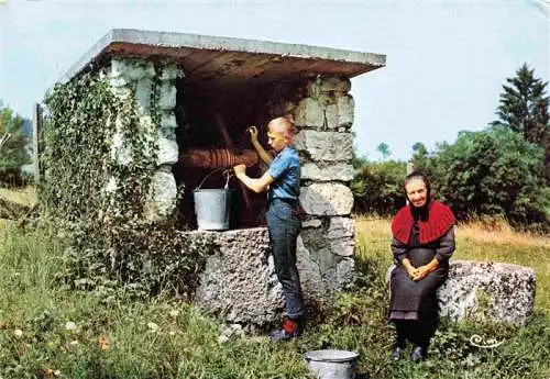 AK / Ansichtskarte  St-Genix-sur-Guiers_73_Savoie Un puits Savoyard La corvee de l'eau