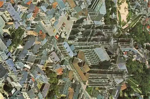 AK / Ansichtskarte  Laon_02_Aisne La cathedrale Vue aerienne