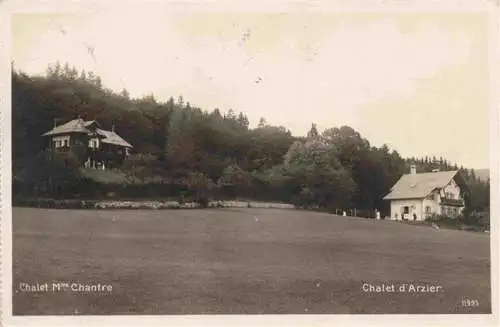 AK / Ansichtskarte  Arzier_VD Chalet Mme. Chantre Chalet d'Arzier