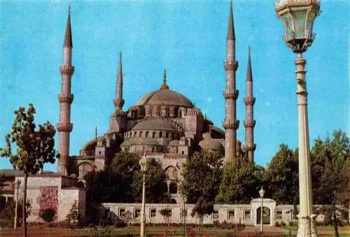 AK / Ansichtskarte 73971445 Istanbul_Constantinopel_TK Blue Mosque