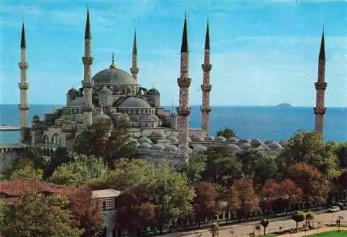 AK / Ansichtskarte 73971446 Istanbul_Constantinopel_TK Blaue Moschee