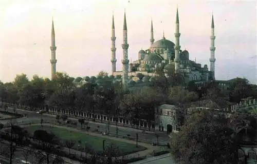 AK / Ansichtskarte 73971448 Istanbul_Constantinopel_TK Blue Mosque