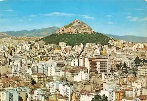 AK / Ansichtskarte  Athen_Athenes_Greece Panorama mit Lykabette