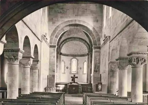 AK / Ansichtskarte  Faurndau_Goeppingen_BW Kirchenschiff mit Chor und Apsis