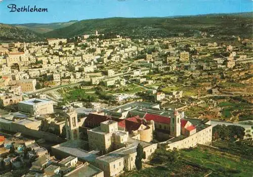 AK / Ansichtskarte 73971511 Bethlehem__Yerushalayim_Israel Fliegeraufnahme