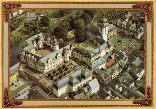 AK / Ansichtskarte  Weilburg Schloss Fliegeraufnahme