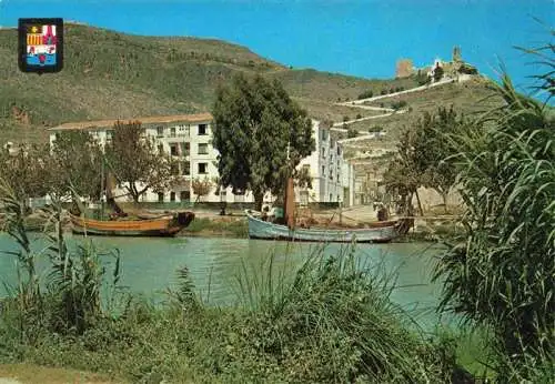 AK / Ansichtskarte  Cullera_Valenciana_ES Embarcadero de pescadores en el Rio Jucar