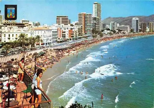 AK / Ansichtskarte 73971568 Benidorm_ES Playa de Levante