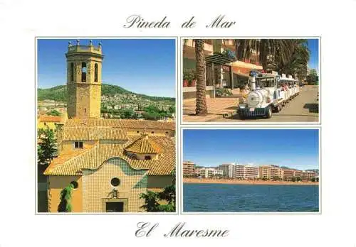 AK / Ansichtskarte 73971570 Pineda_de_Mar_ES El Maresme Diversos aspectos