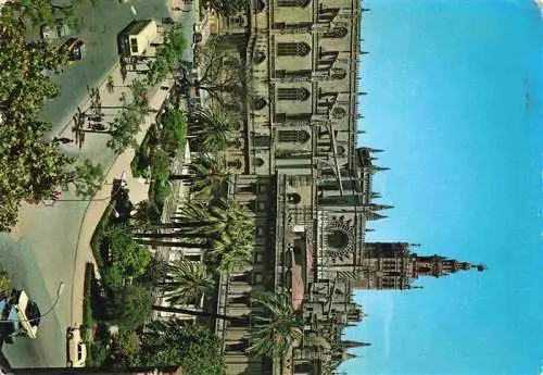 AK / Ansichtskarte  SEVILLA_Andalucia_ES Archivo de Indias y la Catdral