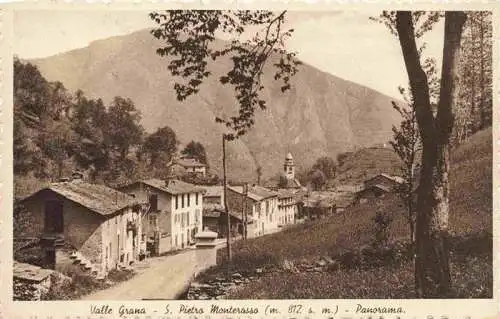 AK / Ansichtskarte  San_Pietro_Monterosso Panorama Valle Grana