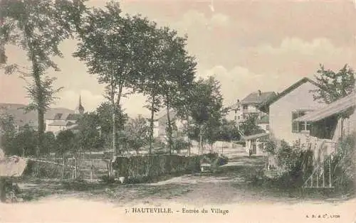 AK / Ansichtskarte  Hauteville_02_Aisne Entrée du village