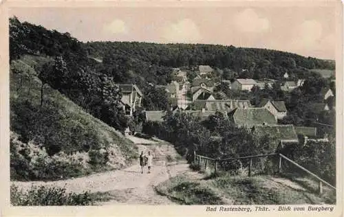 AK / Ansichtskarte  Bad_Rastenberg Panorama Blick vom Burgberg