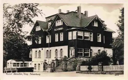 AK / Ansichtskarte  Baerenfels_Erzgebirge_Altenberg Felsenburg