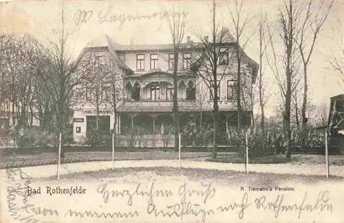 AK / Ansichtskarte  Bad_Rothenfelde A. Tiemann's Pension