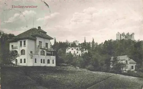 AK / Ansichtskarte 73971612 BADENWEILER_BW Teilansicht Burgruine