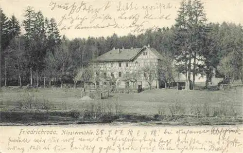 AK / Ansichtskarte  Friedrichroda Klostermuehle