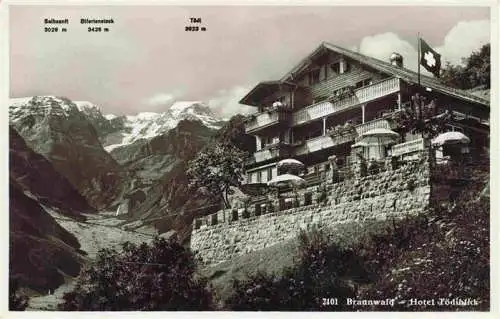 AK / Ansichtskarte  Braunwald_GL Hotel Toediblick Alpen