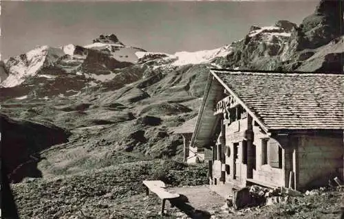 AK / Ansichtskarte  Kiental_BE Bundalp Blick gegen Morgenhorn Wilde Frau und Hohtuerli Berner Alpen