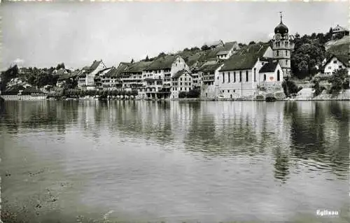 AK / Ansichtskarte  Eglisau_ZH Blick ueber den Rhein zur Stadt