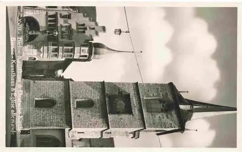 AK / Ansichtskarte  Biel_Bienne_BE Kunsthaus und Deutsche Kirche