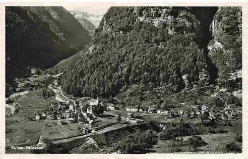 AK / Ansichtskarte  Brione-Verzasca_Minusio_TI Panorama Blick ins Tal Alpen