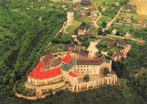 AK / Ansichtskarte  Freyburg_Unstrut Schloss Neuenburg Fliegeraufnahme