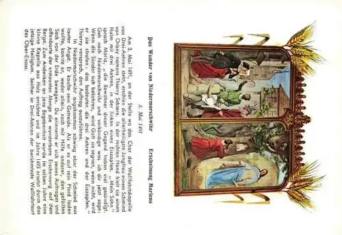 AK / Ansichtskarte  Trois-Epis_Drei-aehren_68_Haut-Rhin Das Wunder von Niedermorschwihr und Erscheinung Mariens Gemaelde