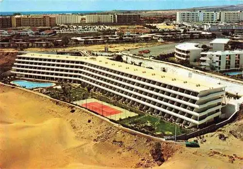 AK / Ansichtskarte  Playa_del_Ingles_Gran_Canaria_ES Apart Hotel Santa Monica Fliegeraufnahme