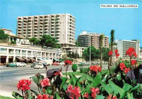 AK / Ansichtskarte  Palma_de_Mallorca_ES Paseo maritimo detalle