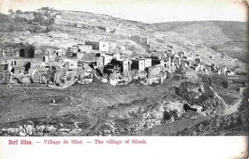 AK / Ansichtskarte 73971775 Siloa_Siloe_Siloah_Israel View of the village