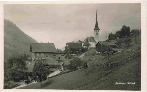 AK / Ansichtskarte  Spiringen_UR Dorfansicht mit Kirche