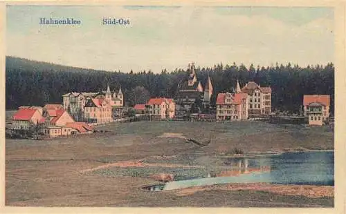 AK / Ansichtskarte  Hahnenklee-Bockswiese_Harz Teilansicht