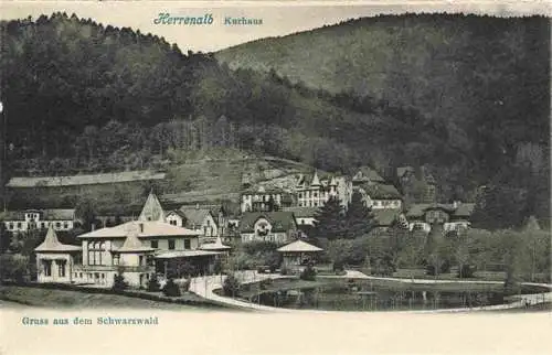 AK / Ansichtskarte 73971801 BAD_HERRENALB Kurhaus Kurort im Schwarzwald